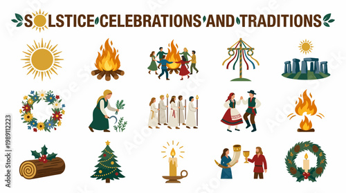 Solstice Celebrations and Traditions - Summer and Winter