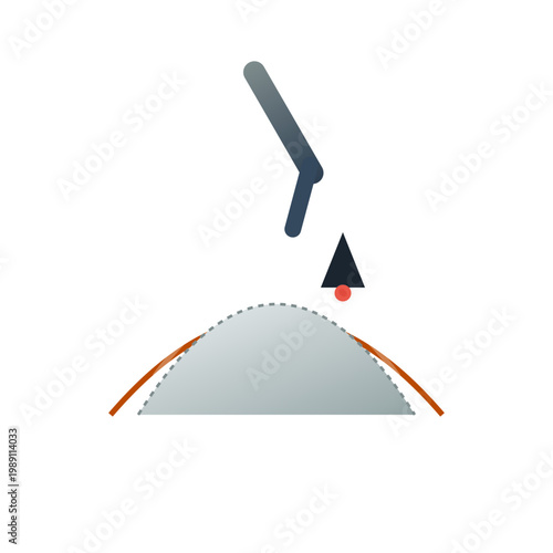 A white background with a black and orange logo