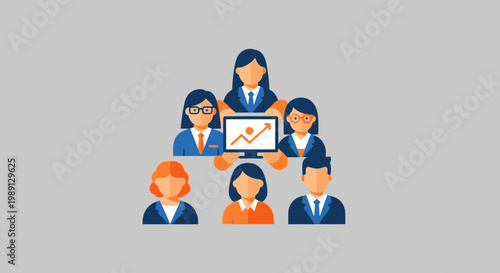 Business Teamwork Collaboration Concept.