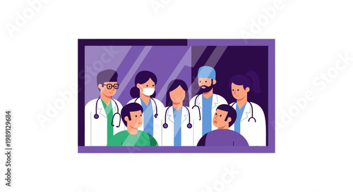 Medical Professionals in Uniform.