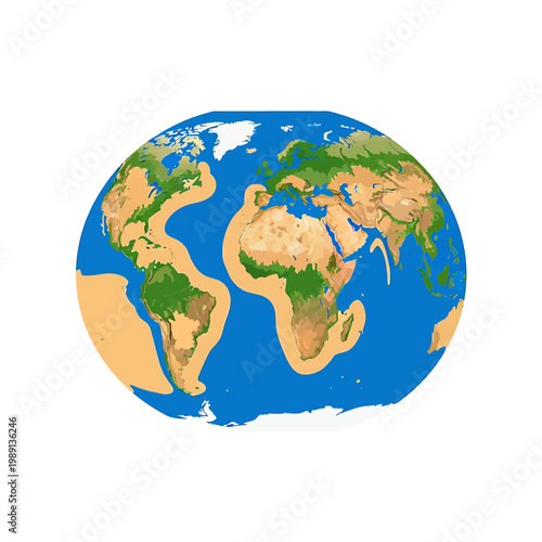 Globe Earth Planet World Map 2.