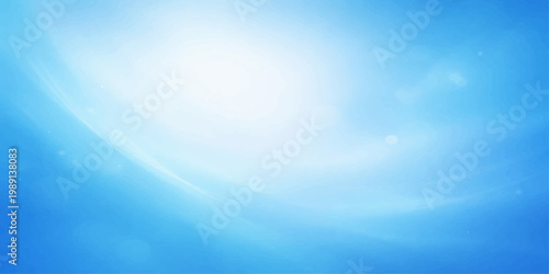 Blue abstract sky background with clouds, sunlight, clear summer atmosphere and bright natural color texture