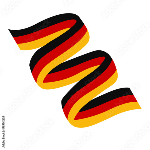 germany flag ribbon