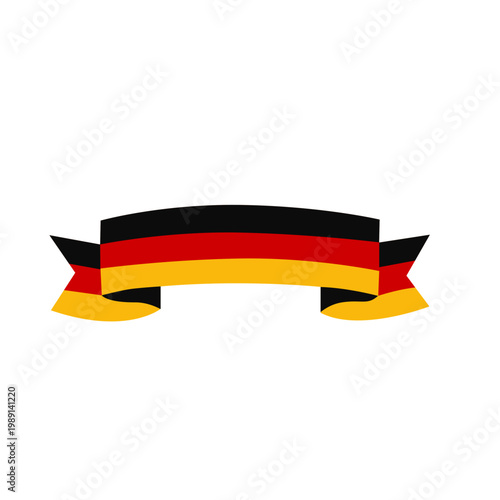 germany flag ribbon