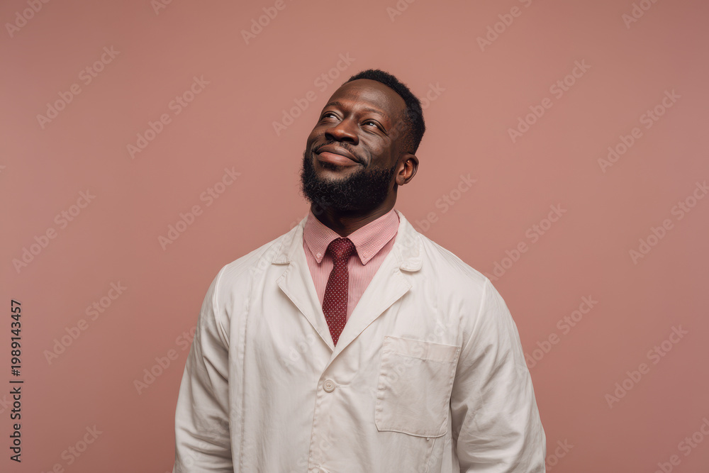 Obraz premium young man enjoys moment of relaxation while sipping herbal tea in serene natural setting