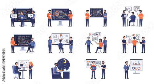 Teamwork and Collaboration in Tech: Coding, Planning, and Presentations