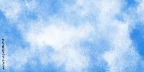 Soft Blue Cloud Texture Abstract Background  Watercolor Sky Seamless Design For Layouts And Wallpapers.