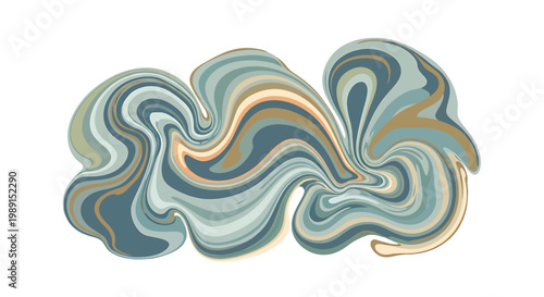 Swirling abstract colorful liquid pattern.