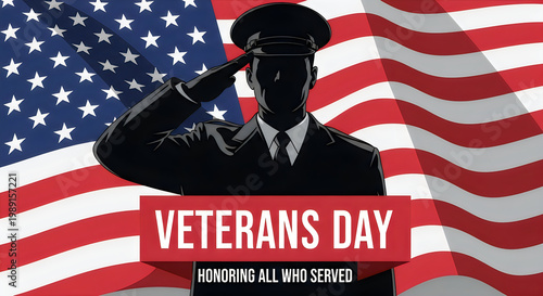 Honoring american heroes a veterans day tribute with patriotic imagery