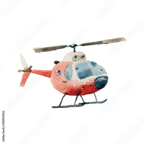 Toy helicopter model aircraft vehicle.