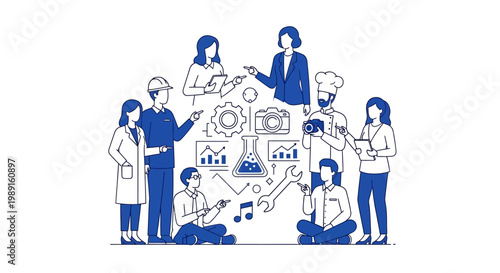 People Working Team Collaboration.