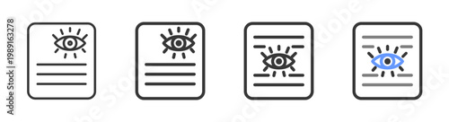 The Ultimate clarity Styles with Variations Line of icon set vector illustration
