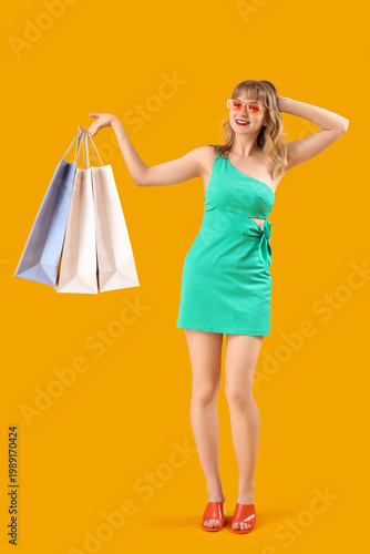 Beautiful happy young woman...