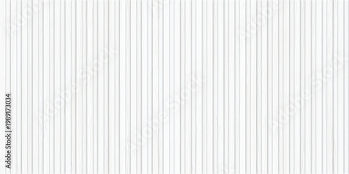 SEAMLESS background of white wooden wall panel, natural wood paneling texture, decorative accent wall or acoustic panel design, repeating pattern. 