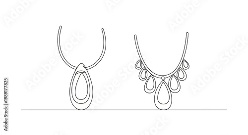 Elegant Necklace Designs: Minimalist Pendant and Dainty Gemstone Choker
