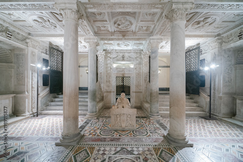 Photos Cappella Carafa,  renaissance styled crypt of  Naples Cathedral hosting the rema
