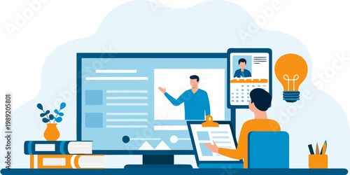 Online learning and virtual meetings foster collaboration and innovative ideas