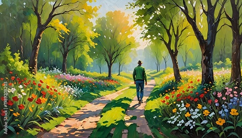 Tree in a Serene Landscape