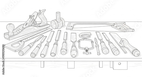 Assorted collection of screwdrivers and tools.