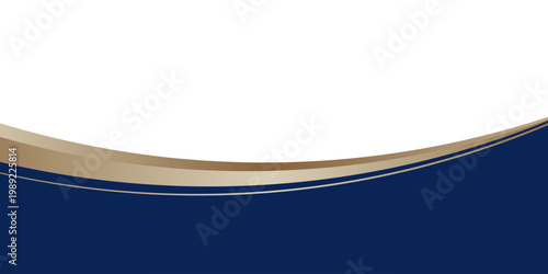 Blue Gold Wave Abstract Shape Border and Corner Frame Vector Eps 10 Decorative Elements Corners, Borders, and Frames.