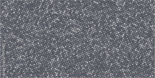 Halftone Hexagonal Pattern Vector Abstract Geometric Technology Background. Retro Colored Half Tone Hexagons Texture. Minimal Style Dynamic Tech.Wallpaper. Vector