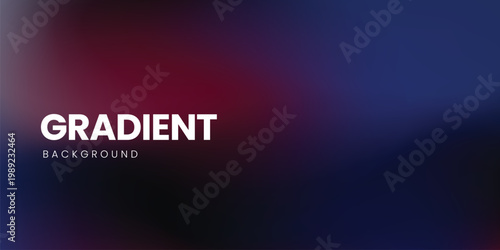 Dark moody abstract deep blue and crimson gradient background. Modern backdrop for digital branding, web header, cover, banner or presentation