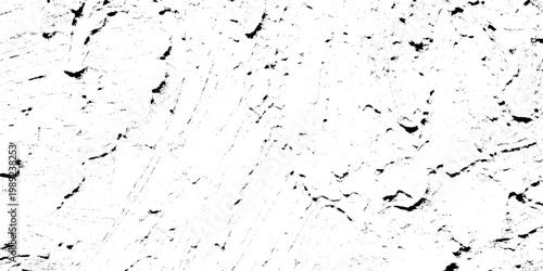 Grunge textured background with black scratches and marks on white surface for design and artistic projects