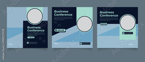 Marketing business social media post