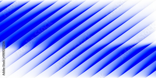 Abstract vertical blue light bar pattern background with glowing cyan center, creating a vibrant digital sound wave or equalizer effect, isolated on