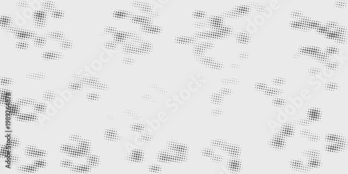 Silver foil background with grainy texture. Frost glass, chrome rough metal, effect foil paper, glitter glossy surface. Gray hologram gradient noise bg. Vector realistic illustration