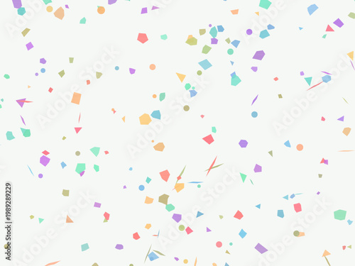 Modern Terrazzo Pattern Colorful Stone Chips Trendy Background