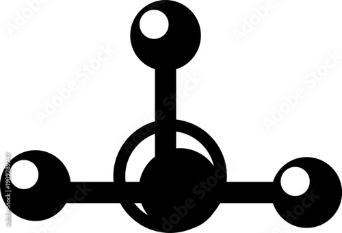 The molecular structure model