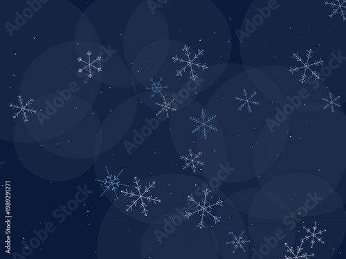 Christmas Snowflake Lattice Pattern Winter Design