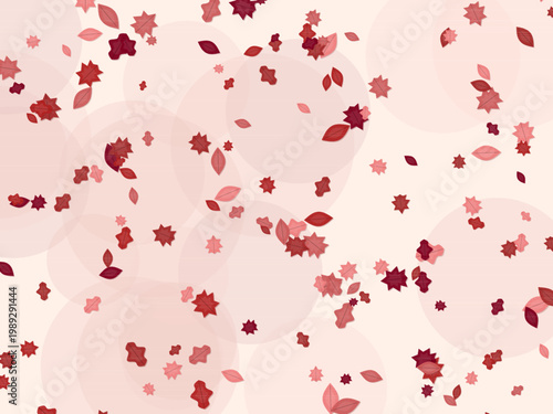 Fall Foliage Autumn Leaf Pattern Harvest Design