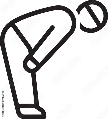 Soccer player kicking ball, silhouette with transparent background