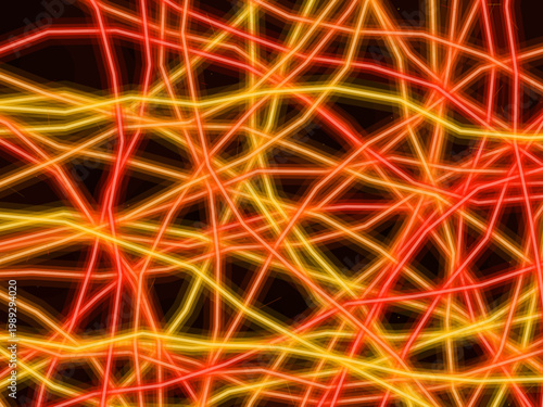 Magma Lava Crack Pattern Hot Glowing Design