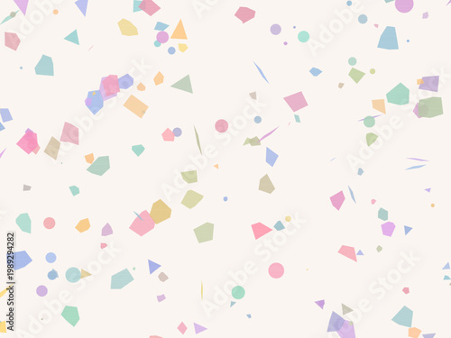 Minimalist Terrazzo Stone Chip Pattern Abstract Vector Background