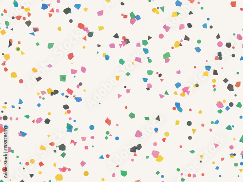 Minimalist Terrazzo Stone Chip Pattern Abstract Vector Background