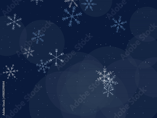 Christmas Snowflake Lattice Pattern Winter Design