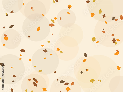 Thanksgiving Autumn Leaf Foliage Pattern Background