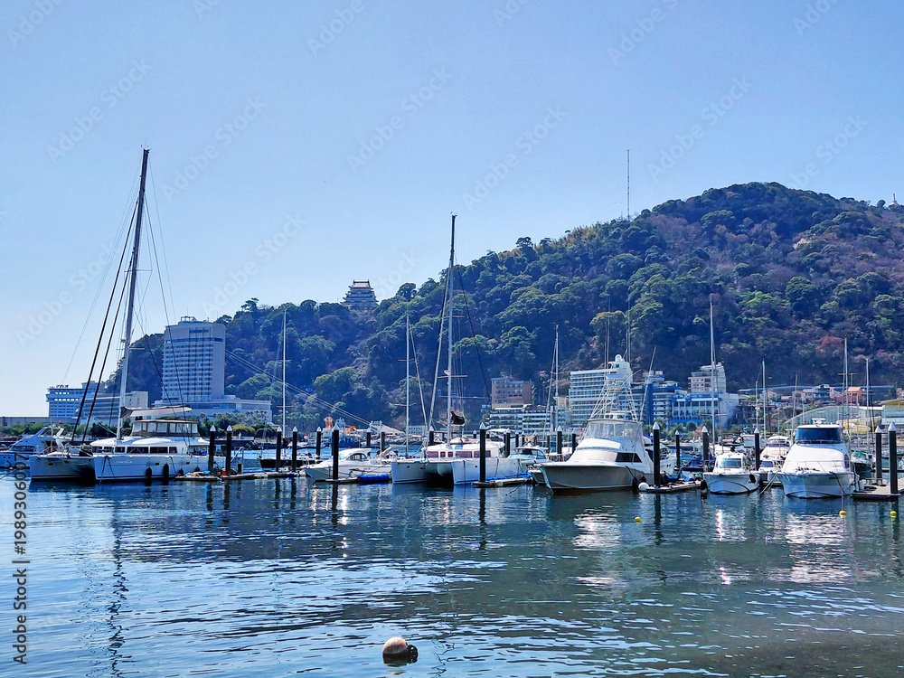 Obraz premium 熱海親水公園（静岡県熱海市）