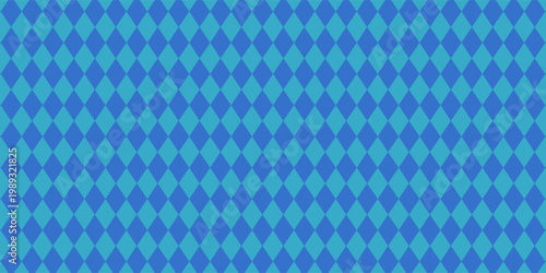seamless geometric pattern, Seamless geometric diamond pattern in two tone blue. blue diamond checkerboard, chessboard seamless Repeat seamless pattern design for fabric printing or background