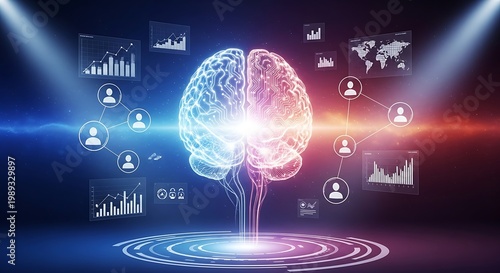 Futuristic Digital Brain with Neural Network and Data Analytics
