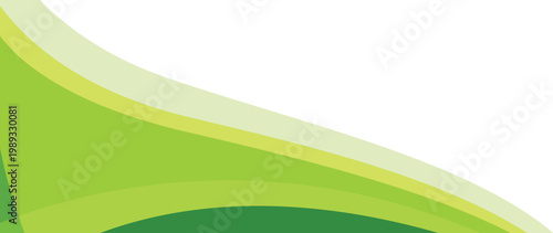 Modern Abstract Fluid Wave Background Set for Website Header and Footer Design