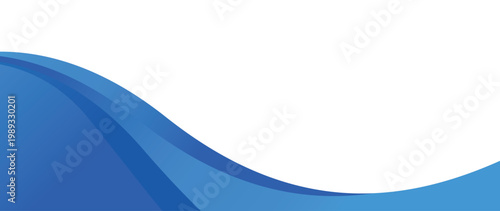 Modern Abstract Fluid Wave Background Set for Website Header and Footer Design