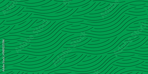 farm green banner, organic abstract background with fields. wavy green lines, natural organic products. ecology background. striped farmer green Pattern