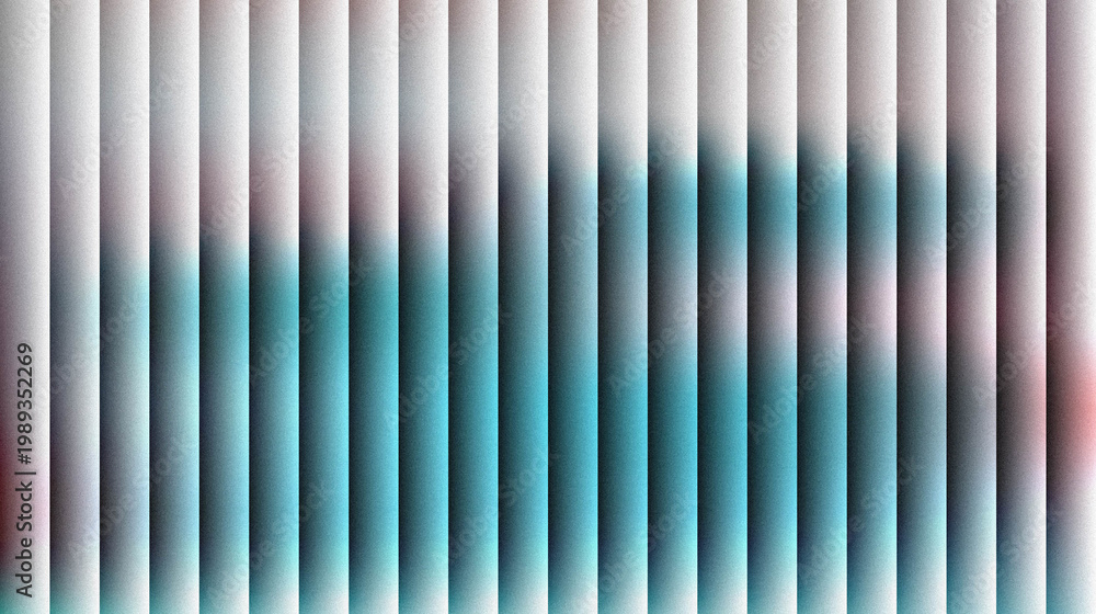 Obraz premium abstract glass effect with vertical lines and blue gradient
