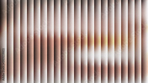 Soft focus vertical glass texture with warm bokeh light background