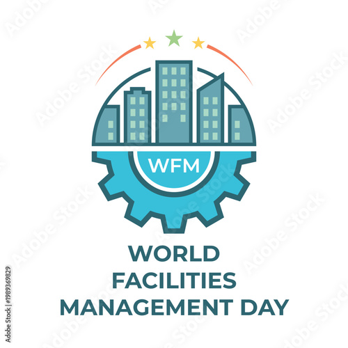Celebrating World Facilities Management Day Professional Logo