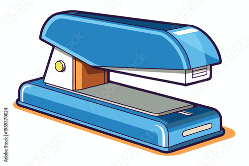 stapler vector on white background